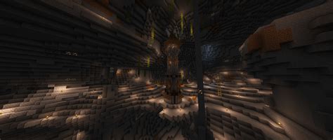 The Ultimate Massive Cave Base Minecraft Map