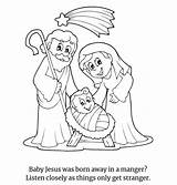 Coloring Christmas Atheist Tells True Holiday Story Patheos sketch template