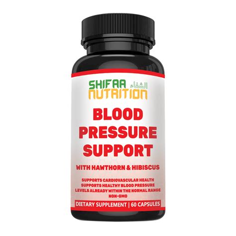 Premium Blood Pressure Support Supplement By Shifaa Nutrition