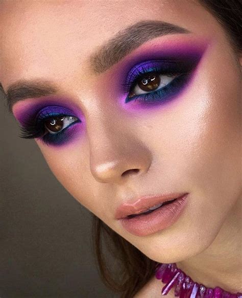 Stunning And Different Makeup Ideas To Enhance Your Beauty Purple Eye