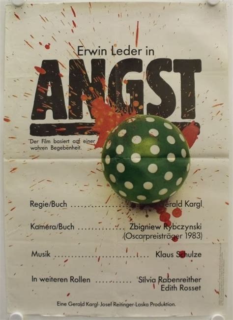 On Page and Screen: Angst (1983)