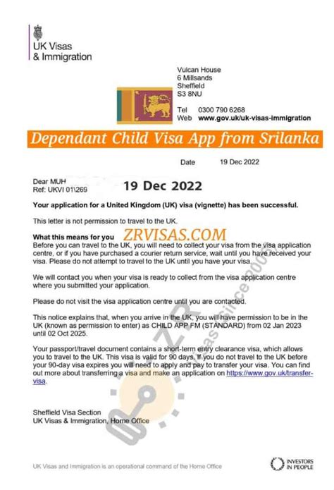 Uk Dependant Children Visa Appendix Fm Zr Visas Uk