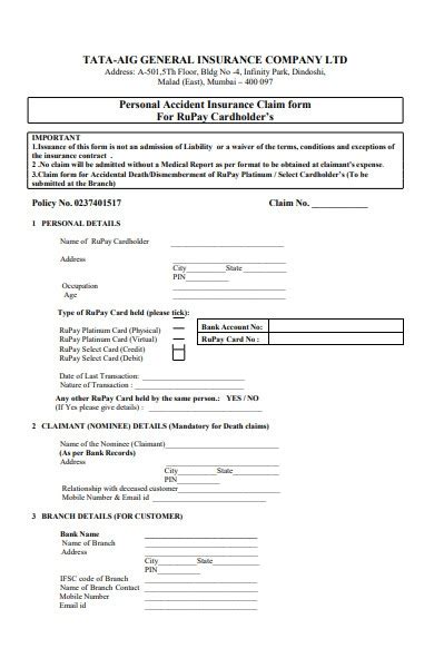 The fault for car insurance claims. FREE 25+ Insurance Forms in PDF | MS Word