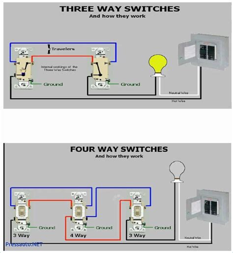 3 Way Light Switching Wiring Diagram