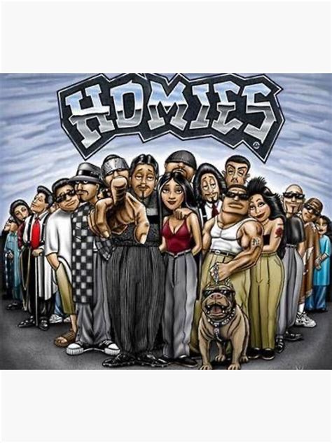 The Homies Sticker By Happyhourat5 Redbubble