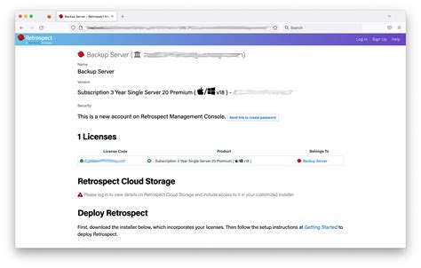 Retrospect: Windows User's Guide > Retrospect Cloud Storage