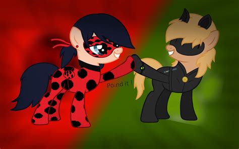 Miraculous Ladybug And Chat Noir Pound It By Soarinrainbowdash3 On