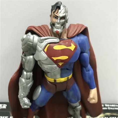 Dc Universe Superheroes Cyborg Superman 6 Loose Action Figure Ebay