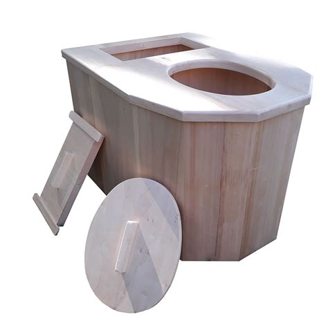 Toilette sèche intérieur design à compost pour maison écologique