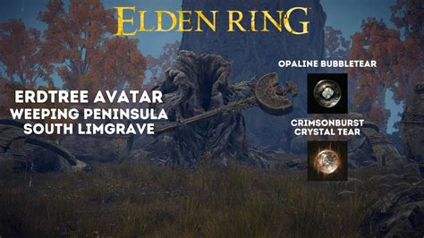 Elden Ring Erdtree Avatar Weeping Peninsula Location YouTube