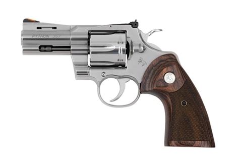 Colt Python 357 Magnum Revolver 3 Inch Stainless