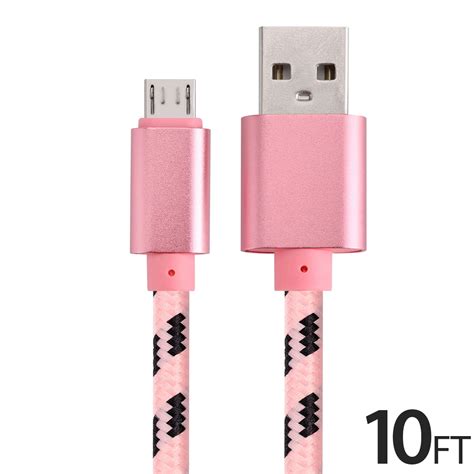 Micro Usb Cable Charger For Android Freedomtech 10ft Usb To Micro Usb