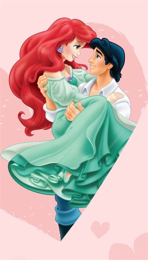 Prince Eric And Princess Ariel Mermaid Disney Disney Princess Art
