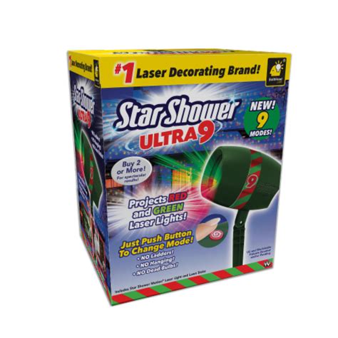 Bulbhead Ultra 9 Star Shower Laser Light 1 Ct Fred Meyer