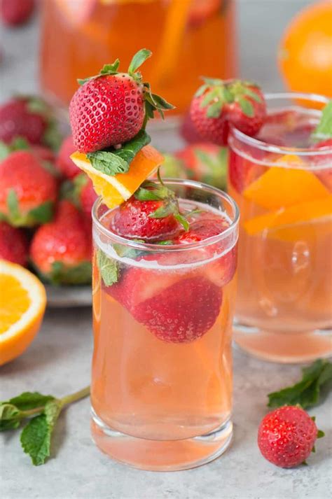 Strawberry Sangria 7 Ingredients And Easy