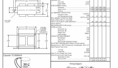 2 Lamp T12 Ballast Wiring Diagram - Cadician's Blog
