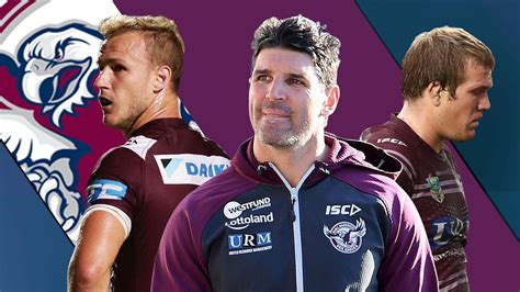 Sea eagles fullback tom trbojevic finished with two tries, two try assists and 175 running metres as manly secured their fifth win from their past six games to move into the nrl top eight for the. Trent Barrett, Daly Cherry-Evans, Jackson Hastings: NRL ...