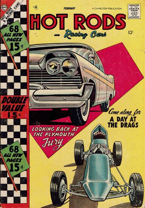 Hot Rods And Racing Cars 34 Charlton Comic Book Plus