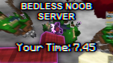 Bedless Noob Server World Record Youtube