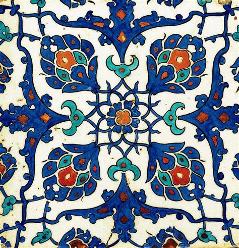 An Iznik Polychrome Tile Turkey Circa By Adam Asar No A