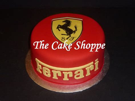 Fordelsprogram for bergens tidende kunder. Ferrari logo cake | Cake logo, Ferrari cake, Cake decorating classes