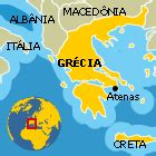 Grécia Alguns mapas mostrando a Grécia