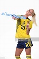 Sofia Jakobsson of Sweden poses for a portrait during the official ...