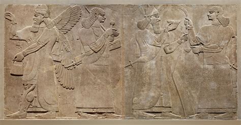 Relief Panel Neo Assyrian Period Assyrian Culture Circa B