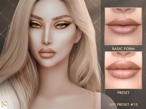 Julhaos Cosmetics Patreon Lips Preset 15 The Sims 4 Catalog