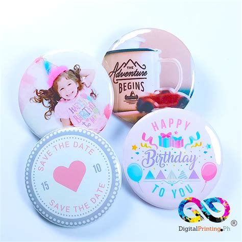 Personalized Button Pins Printing Philippines No Minimum