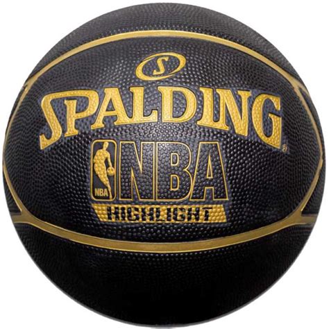 Basketbalový Míč Spalding Highlight Gold černo Zlatý 83194z