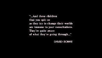 Click here for 50 most popular david bowie quotes. The Breakfast Club Fan Art: The Breakfast Club gif | The breakfast club, David bowie quotes ...