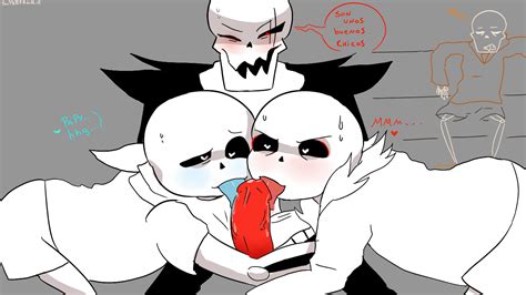 Rule 34 Fontcest Papyrus Sans Tagme Underfell Underfell Papyrus