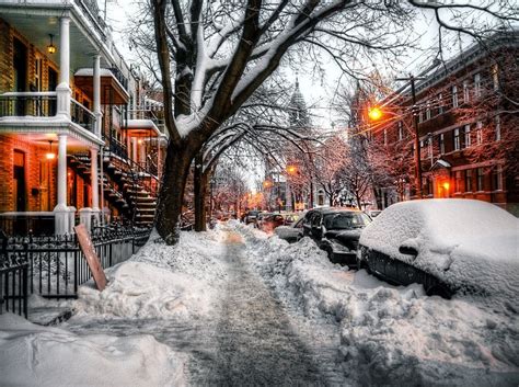 Winter Wonderland Hdr Montreal Montreal In Winter Montreal Canada