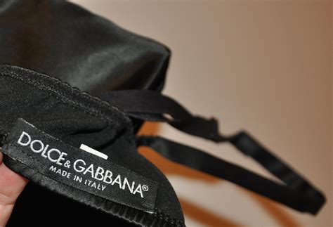 dolce and gabbana midnight black body hugging spandex built in bra evening dress for sale at
