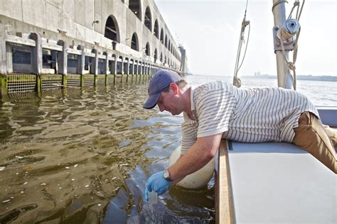 On The Riverkeeper Boat A Watery Perspective On A Sewage Spill The