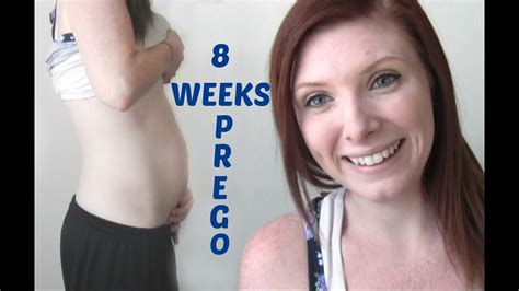 From 5 weeks to 8 weeks, there are a lot of changes going on inside you whether you feel it or not. 8 Weeks Pregnant! - YouTube