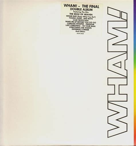 Wham The Final 1986 Vinyl Discogs