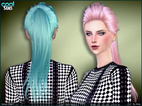 Sims 4 Ccs The Best Hair By Anto