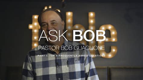 Ask Bob Part I Top 5 Faqs Youtube