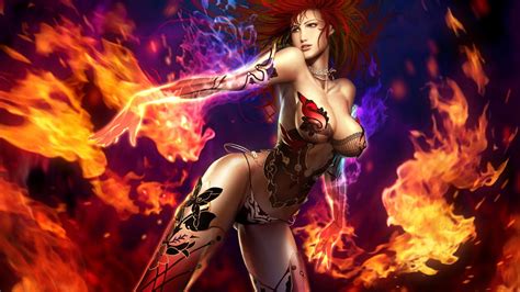Wallpapers Fantasy Art Warrior Woman