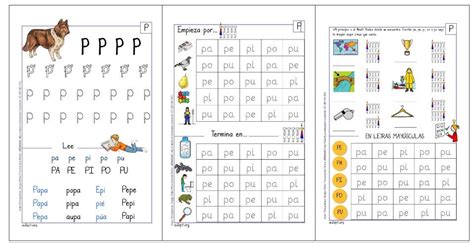 Lectoescritura Cartillas En Letra Imprenta Aula Pt Cuaderno De Images