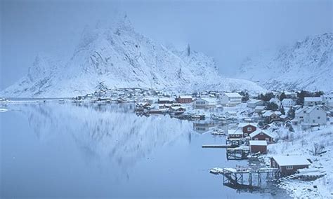 Reine Lofoten Norway Winter Lofoten Natural Landmarks Outdoor