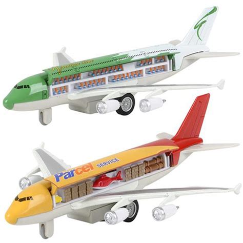 Buy Artcreativity Diecast Pullback Super Jumbo Airplanes With 3d