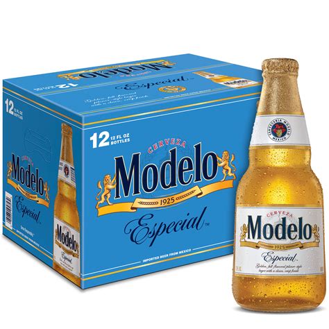 Modelo Especial Beer Mexican Lager Beer 12 Pack 12 Fl Oz Bottles 44