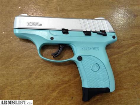 Armslist For Sale New Ruger Ec9s 9mm Tiffany Bluestainless