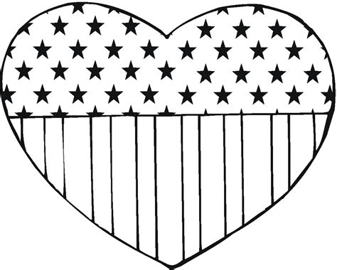 The best free, printable american flag coloring pages! 35 Free Printable Heart Coloring Pages