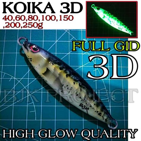 Metal Jig Koika 3d New Special Edition Shopee Malaysia