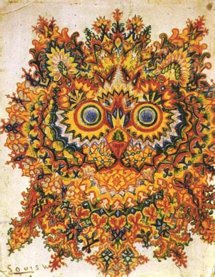 19th Century Psychedelic Cat Painter Louis Wain Psychadelic Art