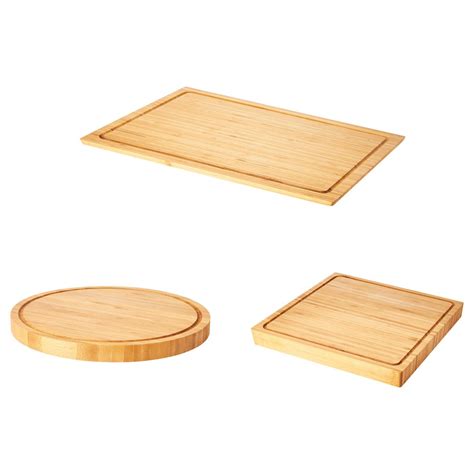 Can be placed over the bowl on boholmen, bredskär or fyndig sink to get an extra work surface for preparing food. IKEA - OLEBY Chopping board, set of 3 bamboo in 2020 ...